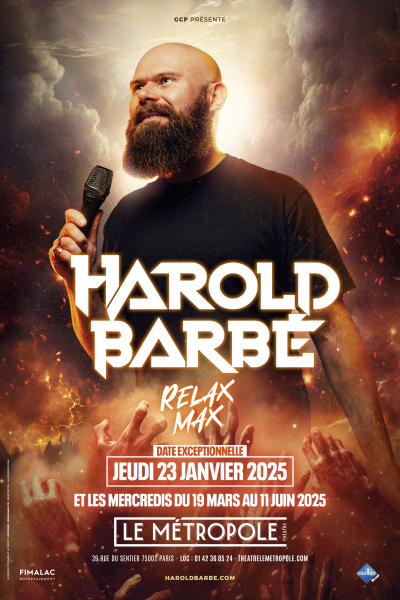 HAROLD BARBE dans « RELAX MAX »